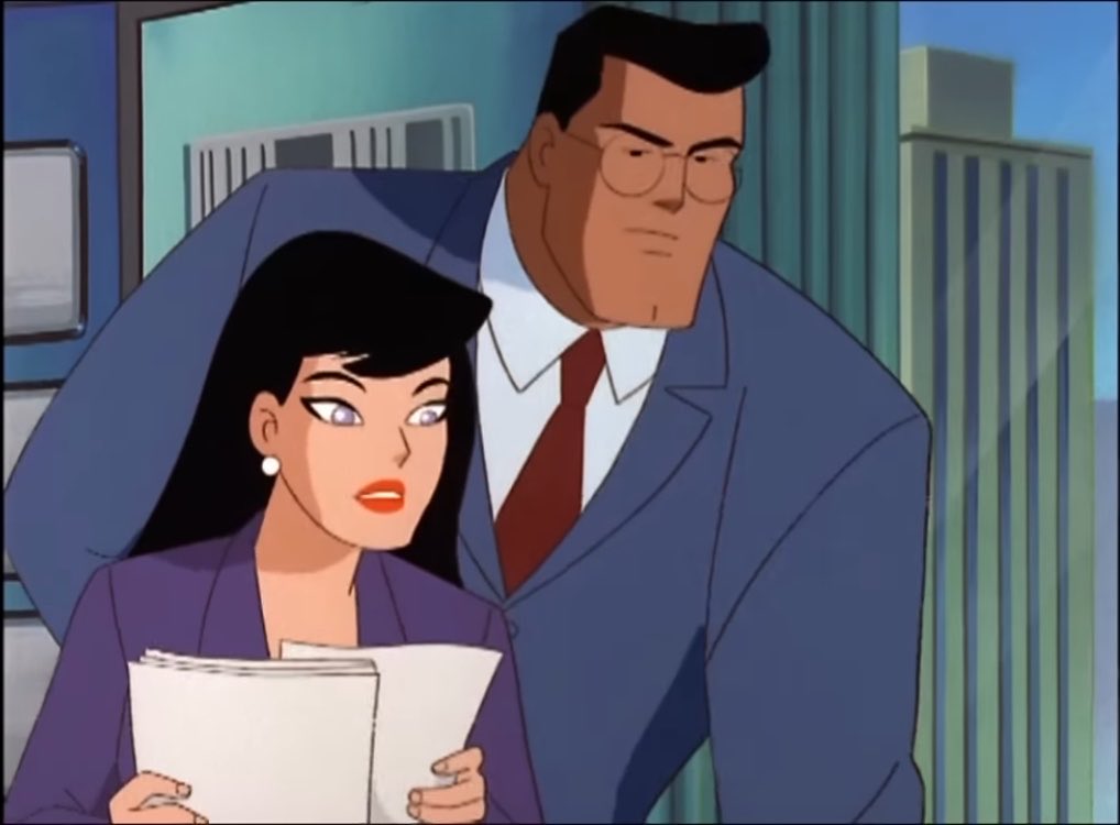 roxannesdiamond's tweet photo. animated clark kent and lois lane you’ll always be famous https://t.co/r51DDcRDW3