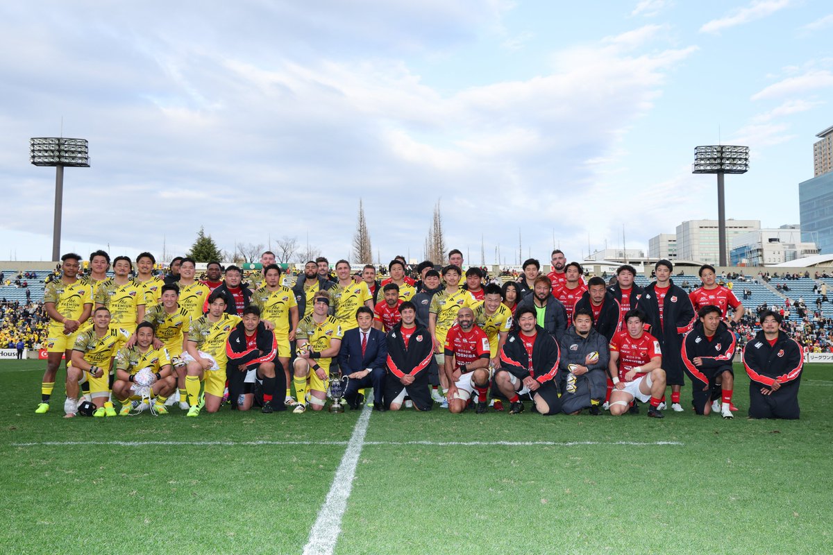 machi_fuchu's tweet photo. ＼豪華選手が集結！／ 
「ラグビーのまち府中 2025-26シーズン終了報告会」開催🏉

ブレイブルーパス＆サンゴリアスの選手によるトークショーとハイタッチ会を実施✨ 
ここでしか聞けないトークや、選手と間近で触れ合える貴重な機会です！！

📅6/13(土)14:00〜
📍府中駅前けやき並木通り

詳細はこちらをチェック👇 
https://t.co/5aMmSCT6R1

#東京サントリーサンゴリアス #東芝ブレイブルーパス東京 #府中市
