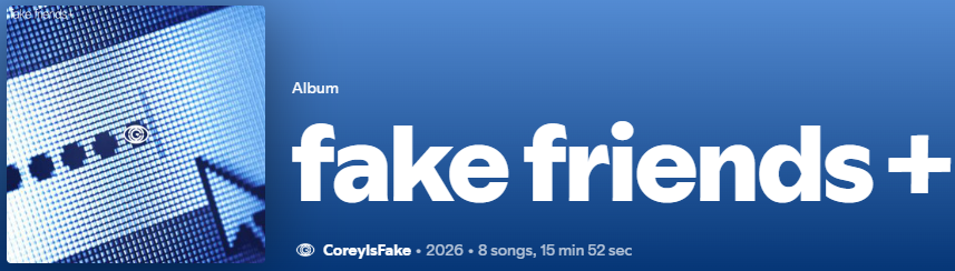 CoreyIsFake's tweet photo. New music! https://t.co/mB5KI1rYjJ