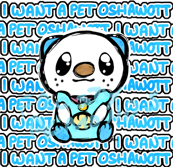 FrostyAlmonds's tweet photo. (Almost) Daily Oshawott 1243. It's true. https://t.co/2h6E8PvwQa