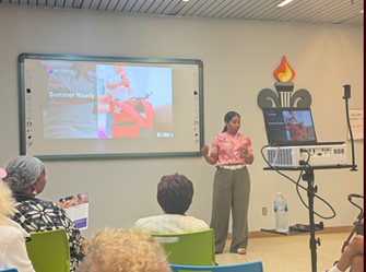 EntergyNOLA's tweet photo. We were  proud to join the Heroes of New Orleans Ice Cream Social to help residents prepare for hurricane season.🌀

Our team shared important storm readiness information, evacuation planning tips, and resources to help customers before, during and after severe weather. 🫶

For storm prep information, visit: https://t.co/h66aVTMTKr