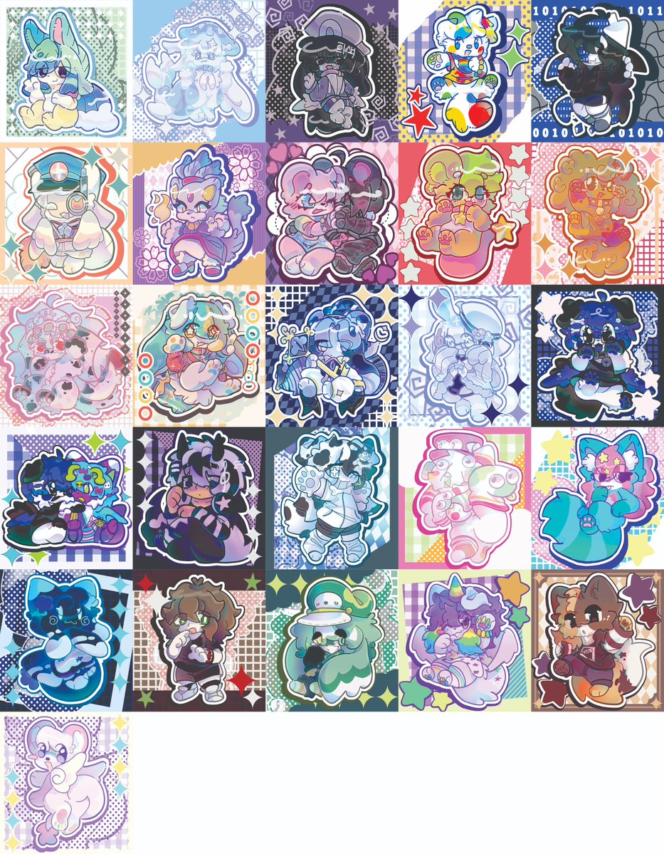 LinCosti's tweet photo. @v_hanachi  Aquí esta los fondos para los chibis que comente en el directo (al final fueron 26 no 32)!. Es impresionante que hice esto en tres noches. ¡Muchas gracias por ser una increible fuente de inspiración! https://t.co/YwFJ0UWz36