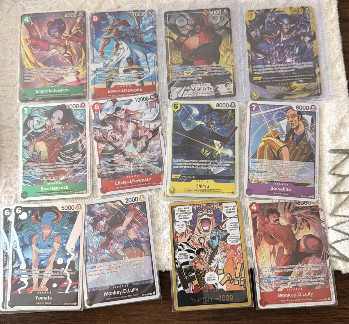 CWORoach's tweet photo. One Piece Pre-Release slaps! https://t.co/5EvvvsKB5K