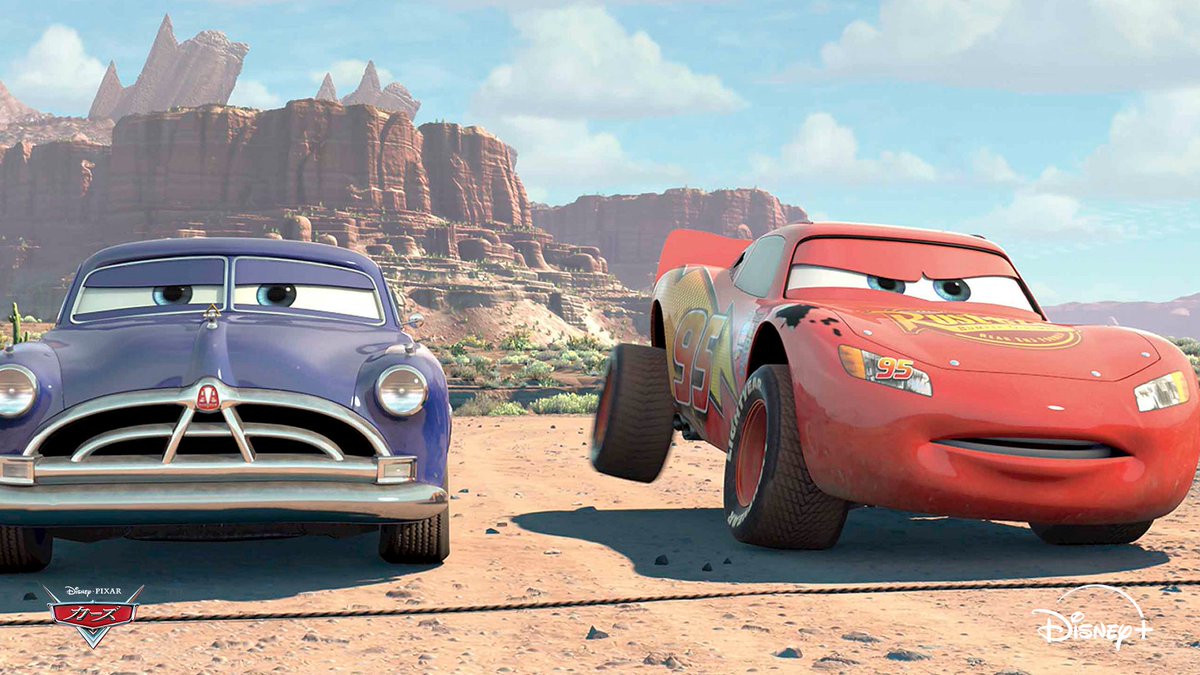 DisneyPlusJP's tweet photo. 🏁今日（6/9）は
『#カーズ』US公開20周年🏎💨
⠀ 
天才レーシングカーの
《ライトニング・マックィーン》🚩
⠀ 
迷い込んだ寂れた街で
人生にとって大事なことを学び、
皆の憧れの存在に✨
⠀ 
「⚡️」をリプライしてお祝いしよう🎊
⠀ 
#ディズニープラス で配信中🚘 https://t.co/7AJGaYHShE