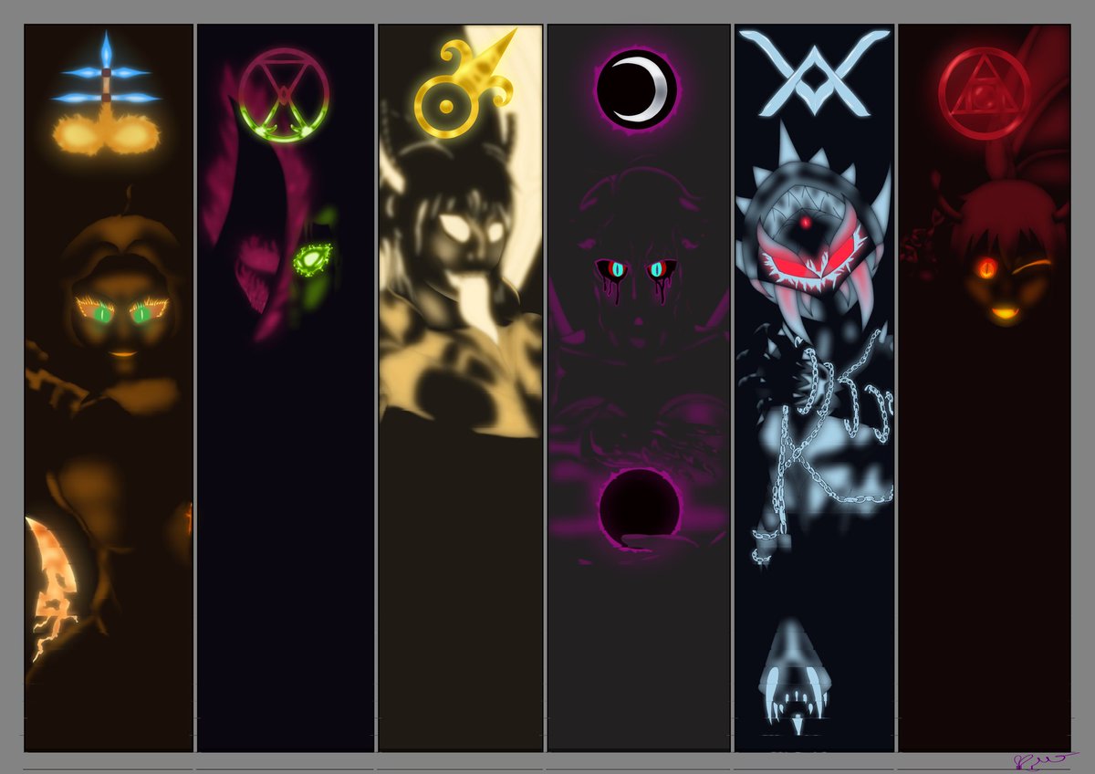 Enfer_K's tweet photo. @theair_seph Algunos de mis Oc pasan por algo similar (también son Dragones), no tienen facción definida
P.D: Actualmente los estoy pintando para revelarlos 👀 https://t.co/L4fEyFaeAQ