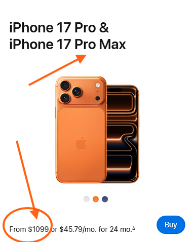 AlexFregni's tweet photo. @mspbra quer ficar ainda mais puto? é só ir no site  oficial da https://t.co/gmdK1esXOt e ver iphone 17 pro max cotado em dolar e ver que custa 1.099$ (menos de um salario minimo pros gringo) 

BEM VINDO AO BOSTIL e pague 10k+ no mesmo produto!

importante é que o 'amor' venceu... https://t.co/ZDiqwdEBQN