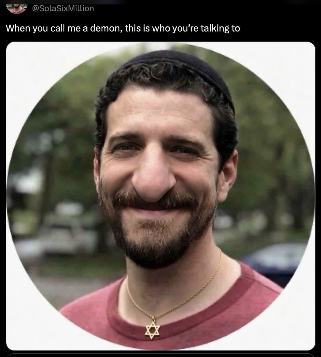 Joel7Richardson's tweet photo. I was able to confirm that this account @SolaSixMillion is definitely a fake troll account. Mark and avoid. It is a troll account to make Messianic Jews look bad. Below is the proof. 

Exhibit 1: He used an image of Joel Berry, one of the editors at Babylon Bee, and modified it using AI. 

Exhibit 2: He lied and claimed it was him (notice the extra-large nose). 

Exhibit 3: Lying again.