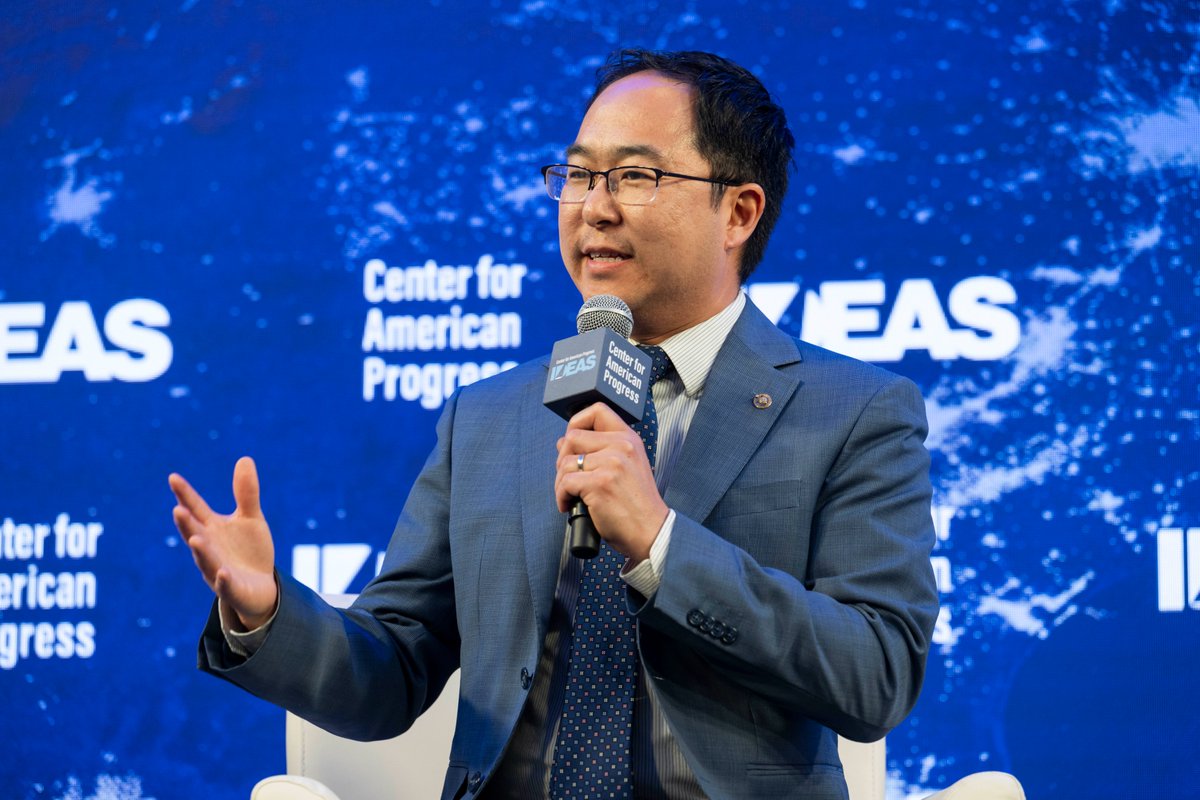SenatorAndyKim's tweet photo. In this age of crisis, we need to focus on building a future that is responsive to Americans' needs and focused on regaining our credibility with global partners.

Resilience is what should drive the future of U.S. foreign policy. Watch my full CAP IDEAS panel here: https://t.co/fZ9nnwcR4Q