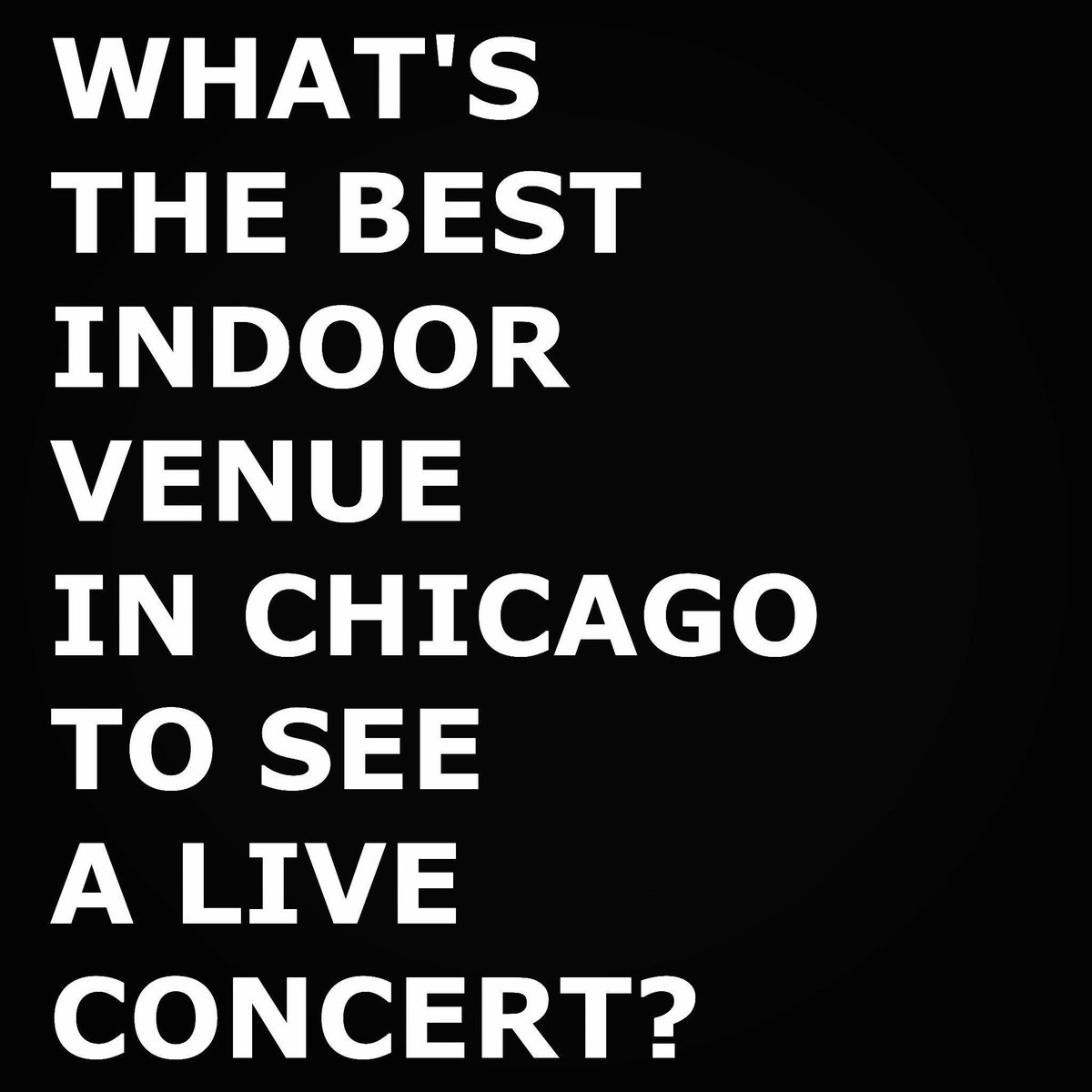 Chicago_History's tweet photo. Best INDOOR VENUE for a concert in the Chicagoland area?

#ChicagoHistory ☑️ https://t.co/bU1JFKiSt4