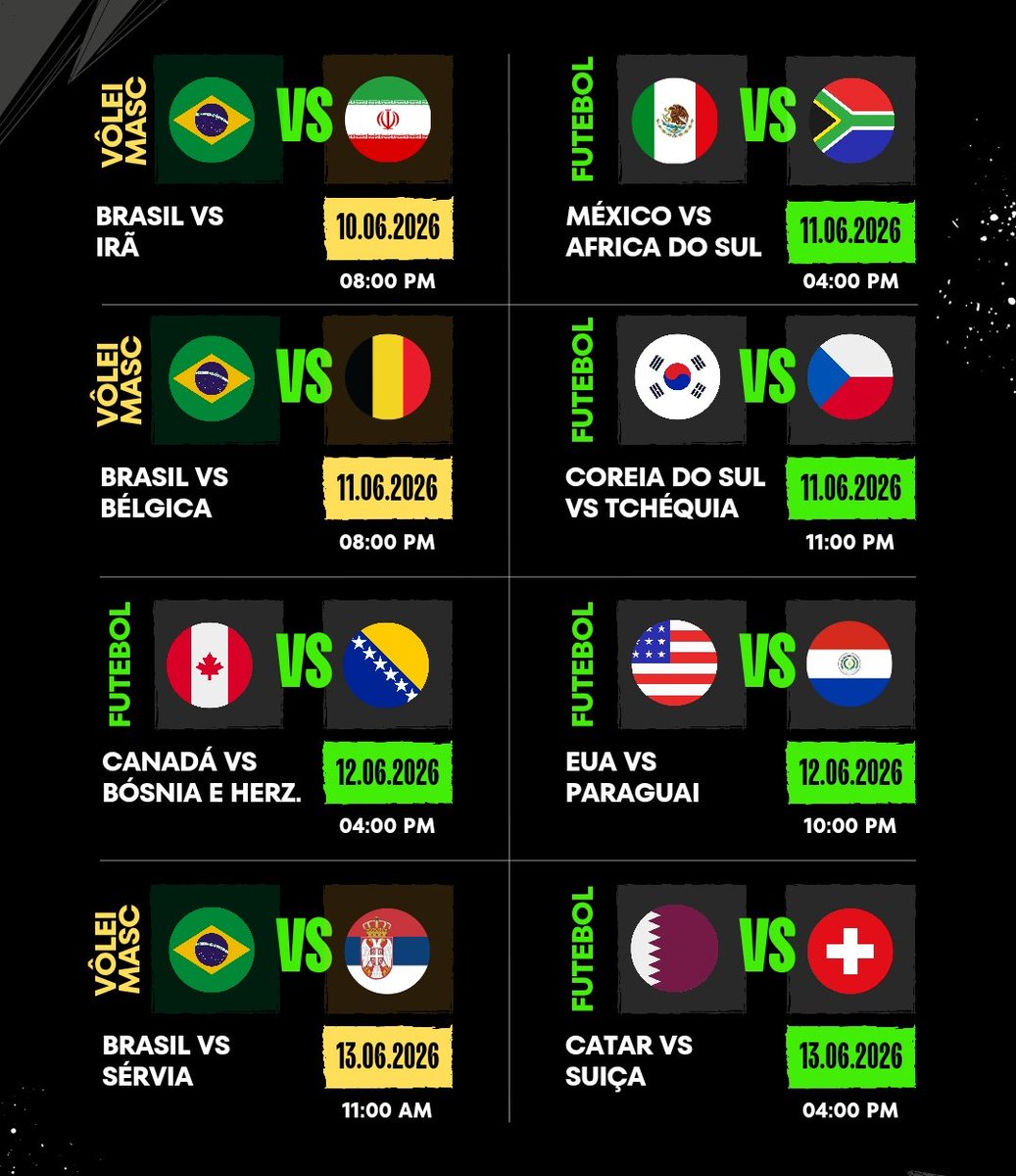 dinlenrau's tweet photo. galera com a bagunça que vai ter da seleção nessa semana (vnl + copa do mundo) fiz uma tabelinha pra tentar me organizar 🫩 compartilhando aqui porque no fim do dia somos todos irmãos https://t.co/ZaFmJSEcEV