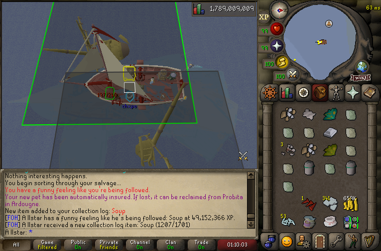 Allstar2G's tweet photo. #41 Soup - 49.1M xp https://t.co/zhnwnnoIeX