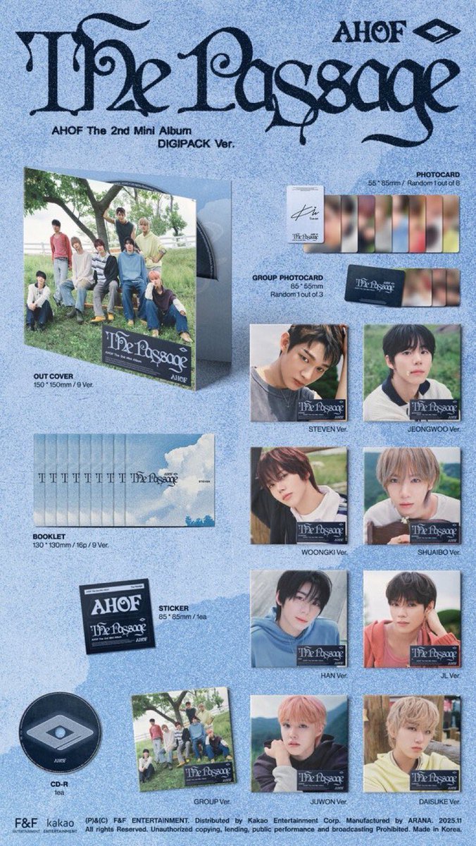 dodehtt's tweet photo. 아홉 미개봉 디지팩 앨범 양도 판매합니다
Ahof unopened DIGIPACK album sell 

1 each 0.2
Set (9 each) ⭕️

On hand⭕️ bulk⭕️
https://t.co/mNoH5isFsw

pc Unopend Album 양도 SELL wts 스티븐 서정우 차웅기 장슈아이보 박한 제이엘 JL 즈언 박주원 다이스케 포카 포토카드 교환 https://t.co/Wg0t7sceho