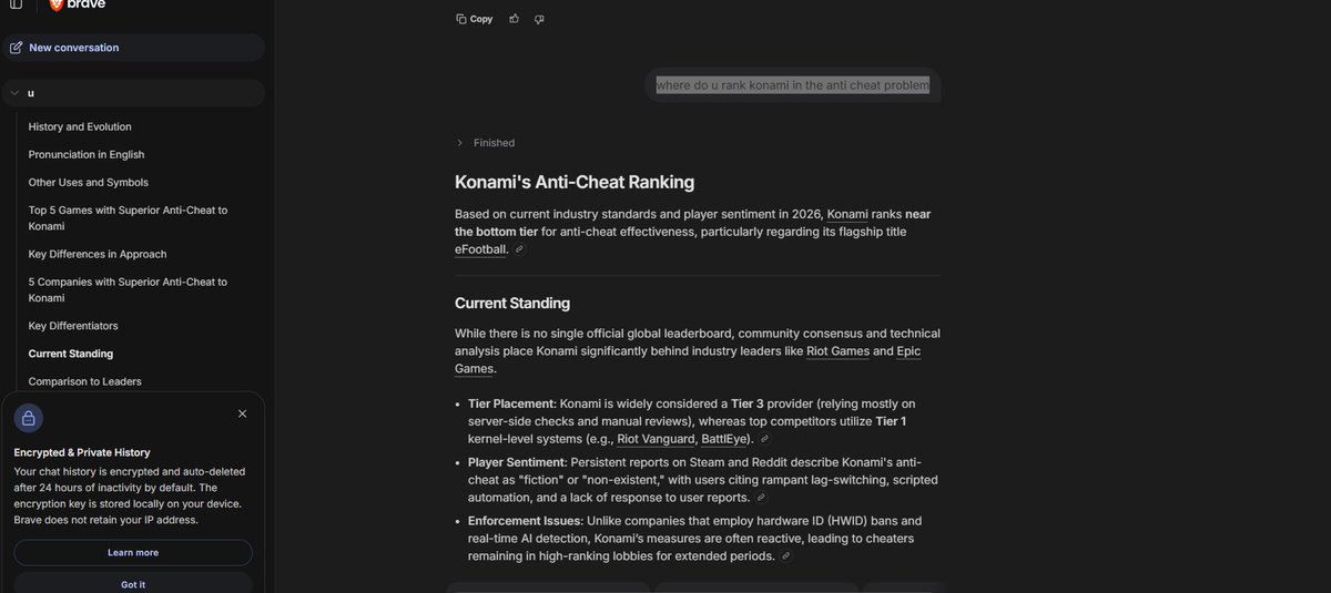 standsfornothi1's tweet photo. #efootball #konami
something to read . konami will never stop the cheaters 🤣😂😅😜🤡🤡 enjoy the read https://t.co/LKXlH554ku