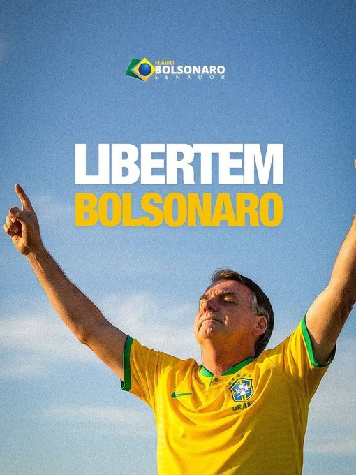 SodLinda's tweet photo. LIBERTEM BOLSONARO!!! https://t.co/pZjOVNOodl