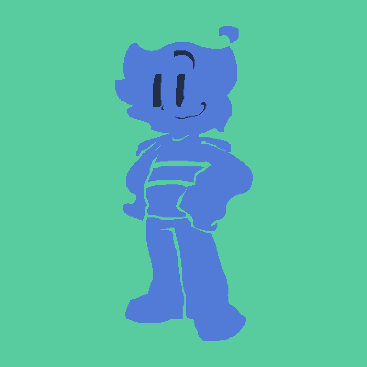 BlueboxDude's tweet photo. I drew my sona Blu as an Ourple Guy character :D #purpleguy #fnaf #fnf #blu https://t.co/oVLkcM5P2p