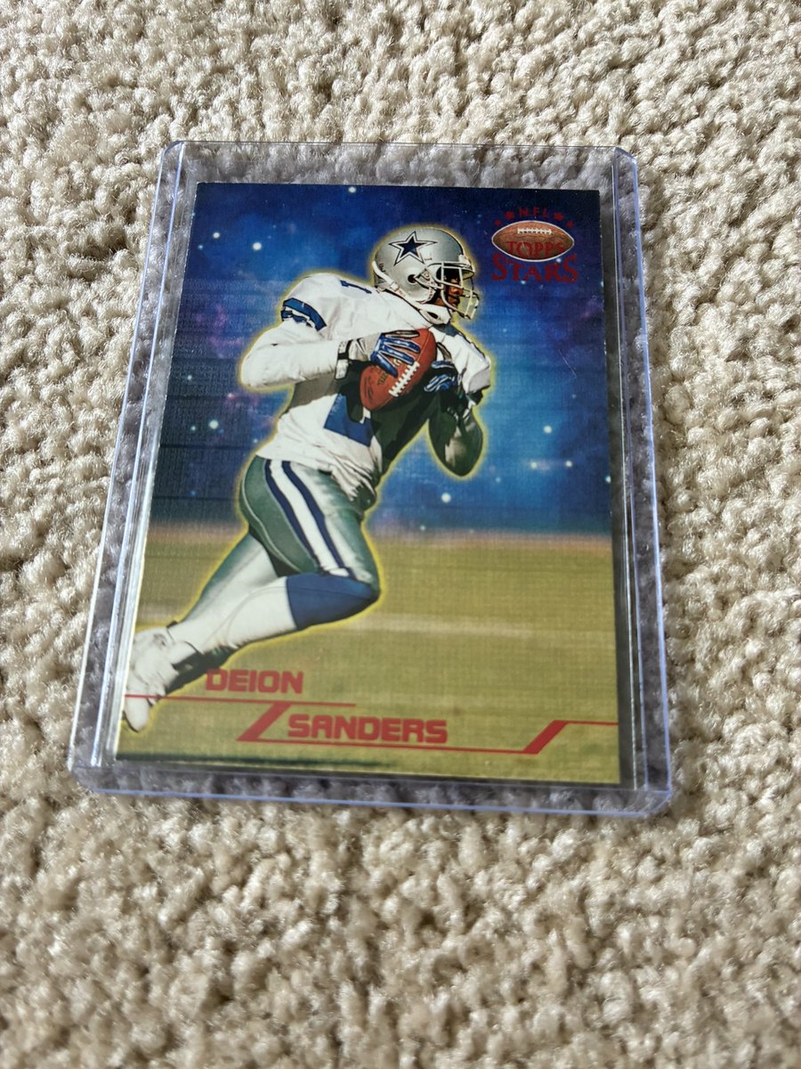 BSKeller's tweet photo. Here is #GIVEAWAY 2 of 3. Prime Time cards with one numbered. 
Like and repost to be entered. Winner picked the night of June 12th. 

Also, if you want to see all the NFL team lots I have up in my eBay store, check the link - https://t.co/2JmXFrmPBG https://t.co/JV4wnEoWTB