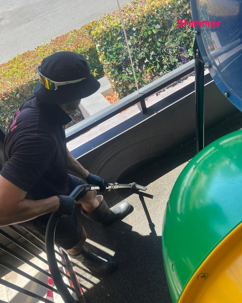 ShimmerGC's tweet photo. High-traffic glass loses clarity quickly. 

Our team recently cleaned internal and external glass across a McDonald’s play centre, supporting hygiene, visibility, and the immaculate presentation expected on site.

#WindowCleaning #CommercialCleaning https://t.co/ErO9RhxIXA