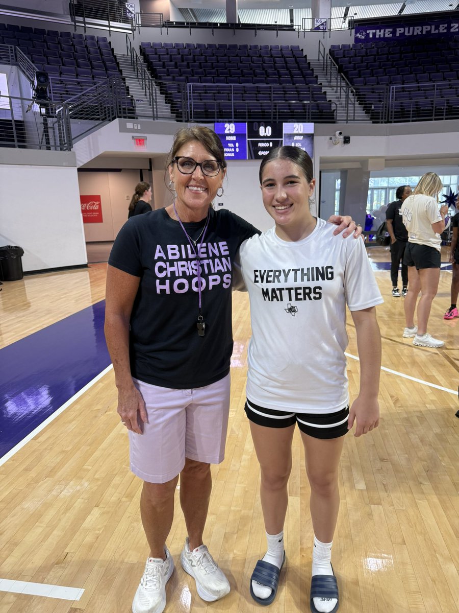 BigAjacobs's tweet photo. Thank you for an amazing experience at camp Sunday!! @ACUWBB https://t.co/6j7WNKZoTU