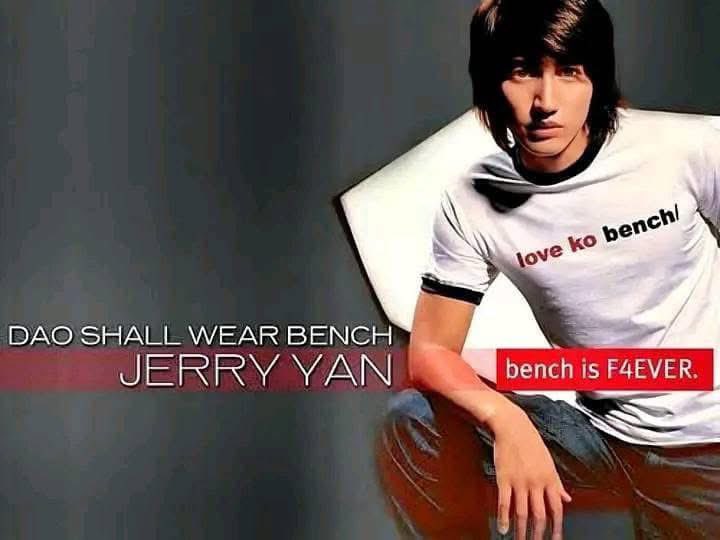 missBbira's tweet photo. @pannchoa They could have brought back Jerry Yan who by the way is the first Asian model brand of Bench since his coming back this month for a concert. But No!! they like the monkey pedophile Korean actor instead. https://t.co/0WiBVzp1Sf