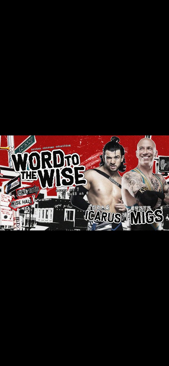 ProWrestleHub's tweet photo. Word To The Wise...don't miss this show. @NEWWrestlingInc is stacking the deck for their season ender and they're going all out!

***Due to ⚽️, doors are at 6pm and bell is at 7pm***

📆 Saturday, June 13th
🔔 7pm
📍Wise Hall, Vancouver 
🎟 https://t.co/jWv7KHKEup

#prowrestling https://t.co/ImRM23V3UV