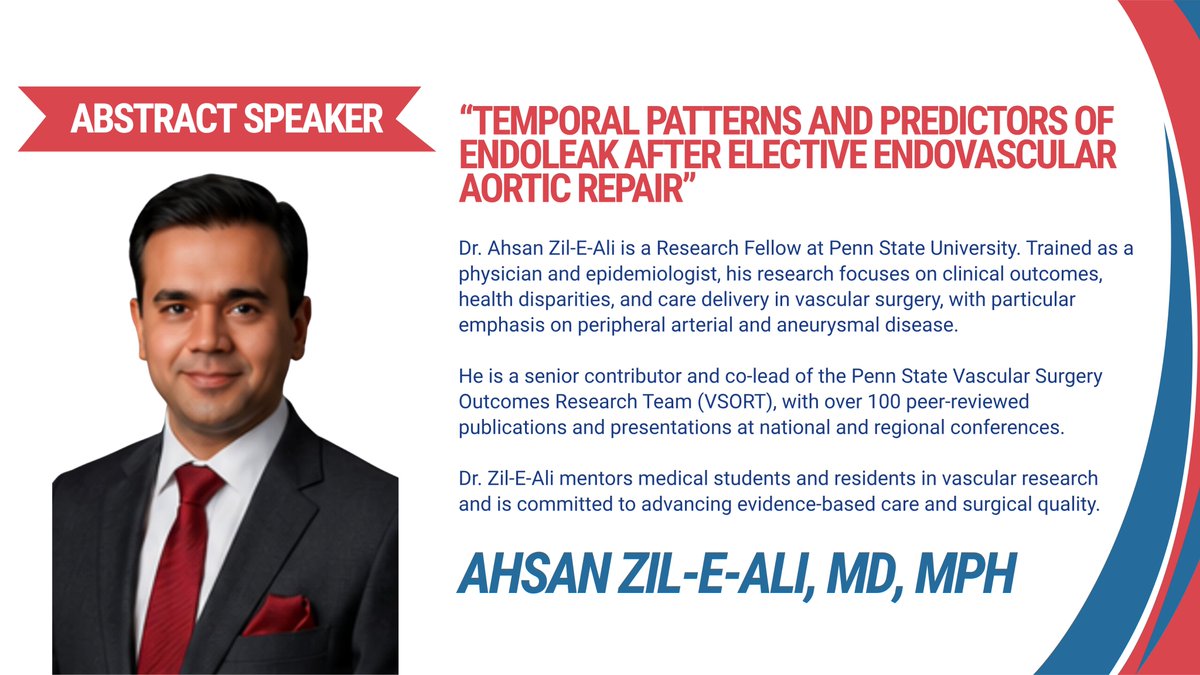 SouthVascular's tweet photo. Our speakers for this Thursday’s Annual Meeting in Boston, held in conjunction with @VascularSVS's #VAM26!

Join us for an outstanding lineup of speakers, valuable insights, and networking with colleagues from across the field.

Register: https://t.co/oZojJ9WmGe https://t.co/892pYvjj14
