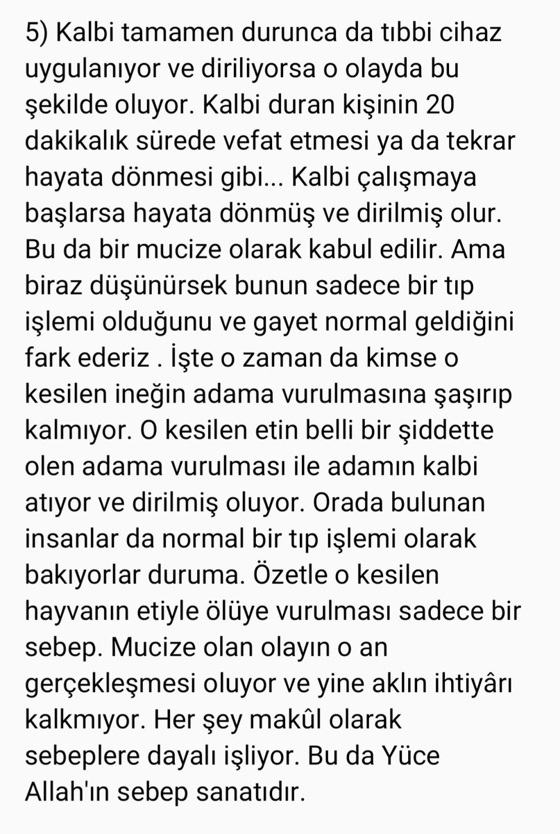 carworld___1's tweet photo. @illiyyunulala *Peygamber mucizeleri için belirli sebeplere bağlı olayların tam o an gerçekleşmesidir diyebiliriz. https://t.co/DoDjR0MLha