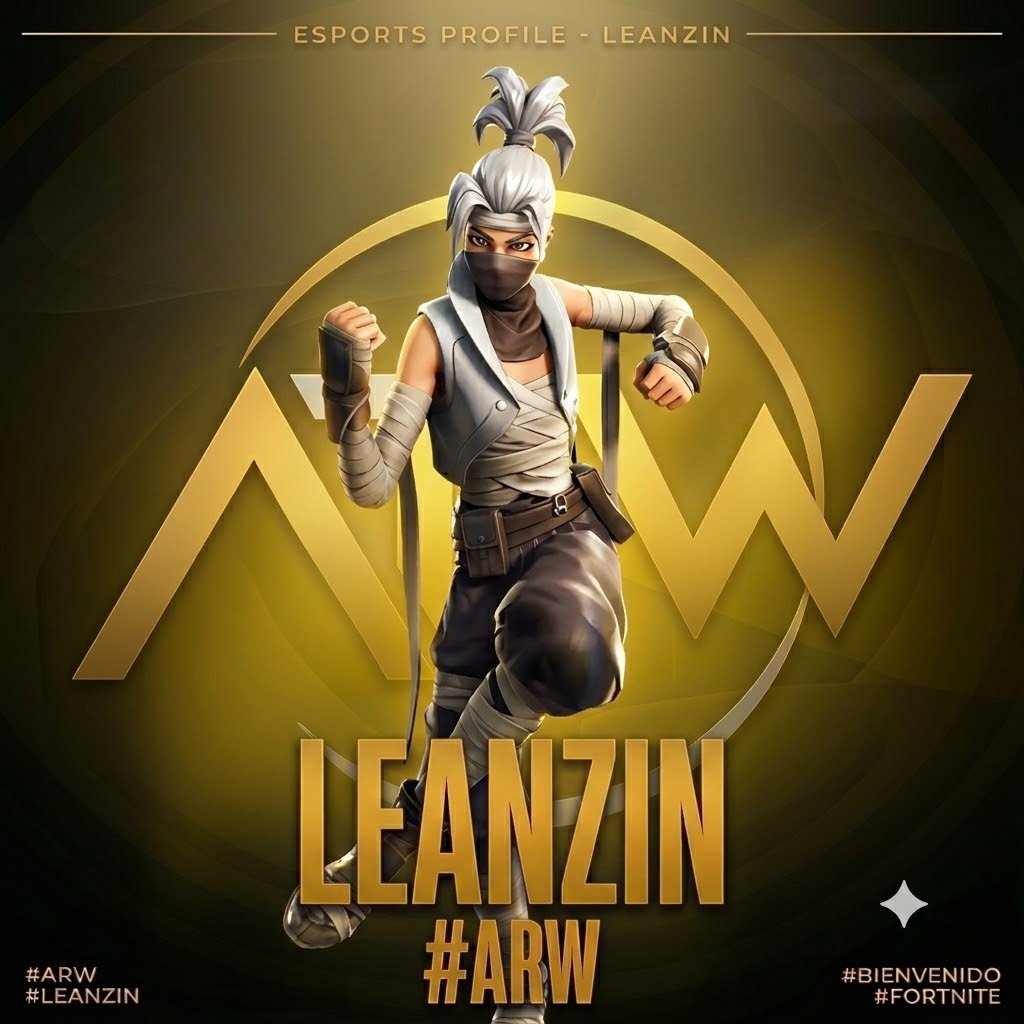 ARWesport's tweet photo. ¡OTRO CRACK SE SUMA A LAS ARW!
  Le damos la bienvenida oficial a @leanzinnn  . El equipo está listo para romperla toda en Fortnite.  #ARW #Fortnite https://t.co/HFuXw5obIG