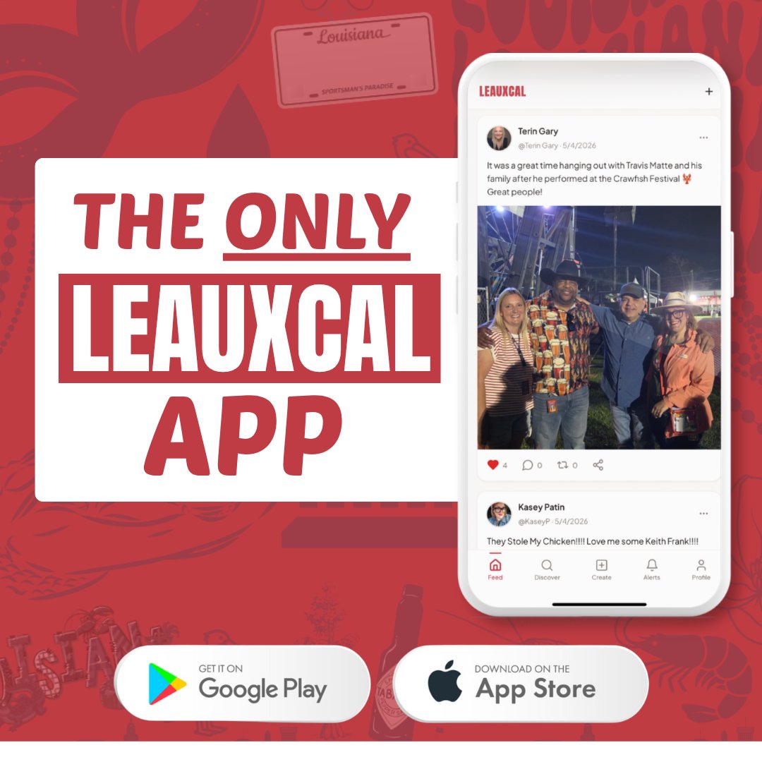 GoLeauxcal's tweet photo. The fastest-growing social media app built exclusively for Louisiana.
Connect with local creators, discover businesses, follow events, and stay connected to communities across the state.

JOIN TODAY!

#OnlyOnLeauxcal #Leauxcal #LouisianasSocialNetwork https://t.co/nZBfReWlhx