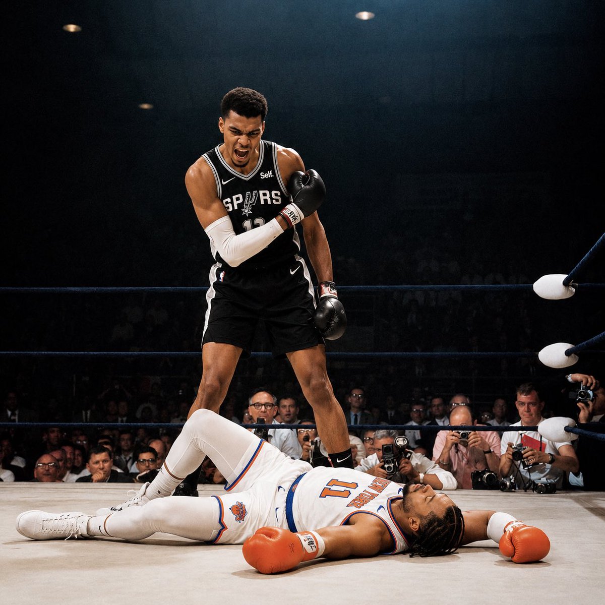 ze11ey's tweet photo. @TheDunkCentral Damn, Wemby 😂 https://t.co/8r0mqPpxlu