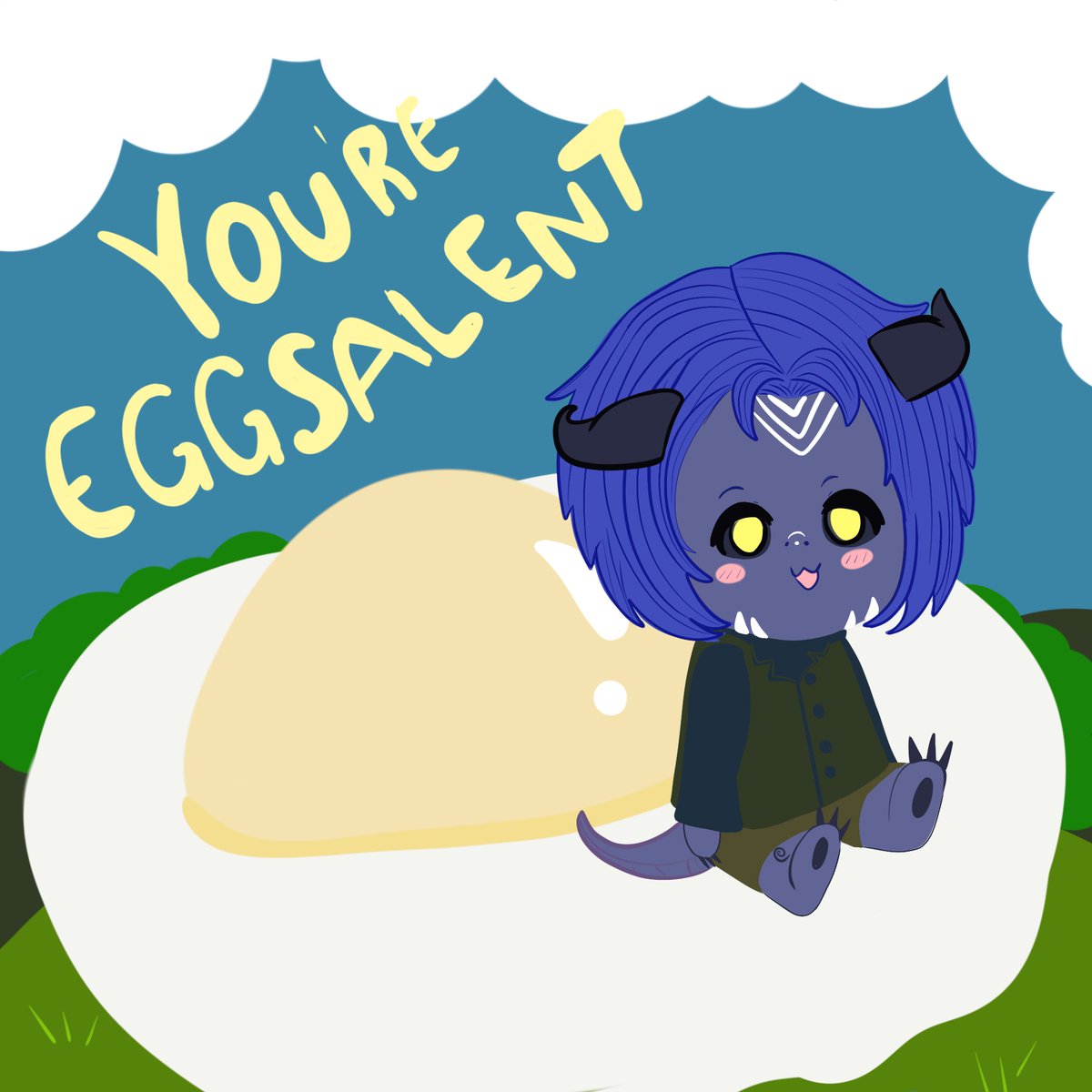 EmmixBoo's tweet photo. Made art for my bestie Blue uwu https://t.co/EpVwt3vAN5