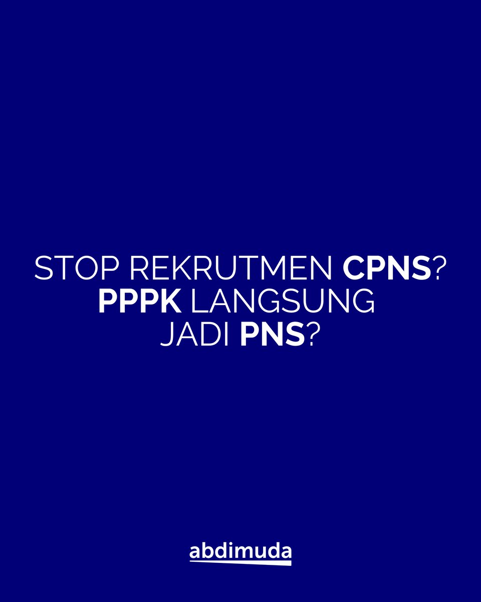 abdimuda_id's tweet photo. APKASI agar PPPK bisa menjadi PNS dan rekrutmen CPNS dihentikan https://t.co/tsiWWBSlHe