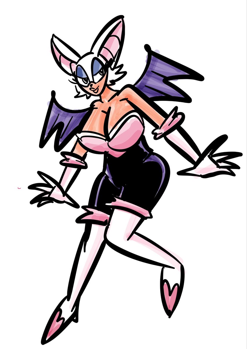 _bikesexual_'s tweet photo. #nsfwtwtًً  
Hoping this Rouge the Bat art reaches the masses https://t.co/Rkjq1c5SDw