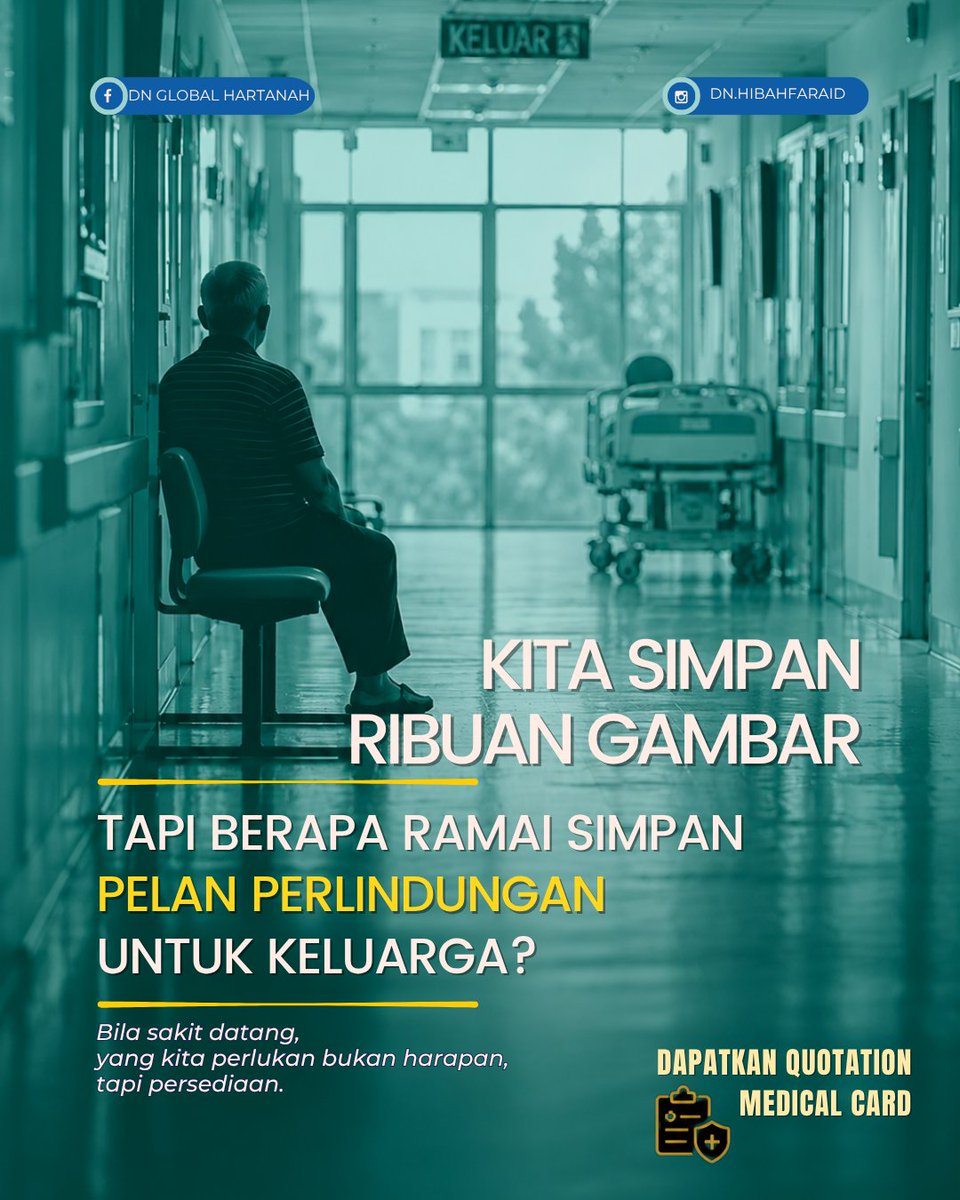dnhibahfaraid's tweet photo. 1️⃣
Sebagai someone yang suka tangkap &amp; simpan gambar, nadia selalu fikir..

Kalau satu hari nanti berlaku sesuatu,
apa yang sebenarnya keluarga perlukan?

Kenangan?

Ya.

Tapi perlindungan pun sama penting.

Sebab itu penting sesekali semak polisi sedia ada.
Pastikan masih aktif. https://t.co/6U5RKu4OOh