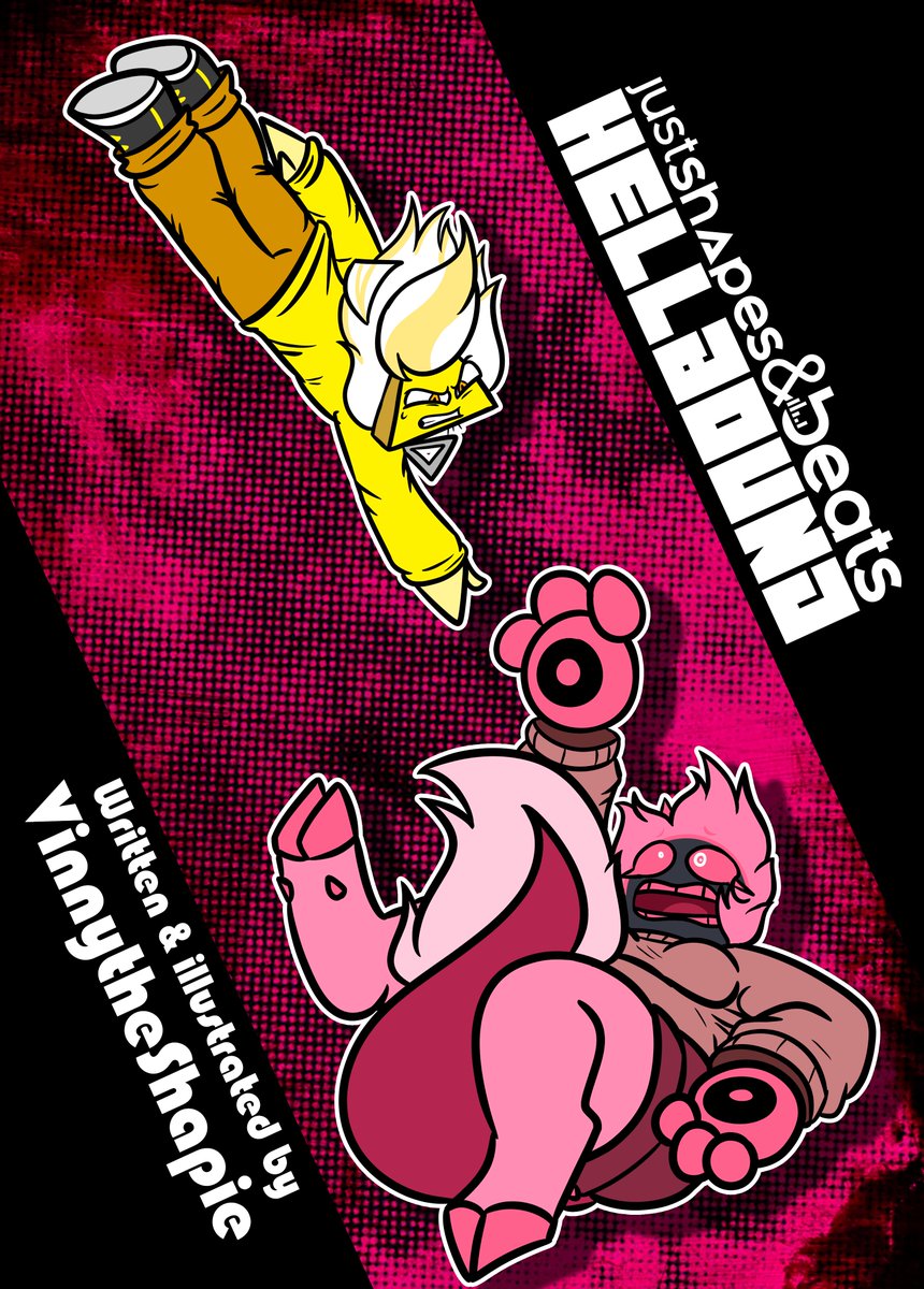 VinnytheShapie's tweet photo. COVER ART FOR JSAB HELLBOUND IS DONE
#JSAB #JustShapesandBeats #JSABHellbound https://t.co/n0Gy06RjP5
