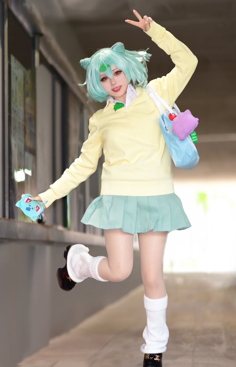 kimpa_cos's tweet photo. 포코피아 기반 포켓몬 의인화
갸루 이상해씨
ギャルフシギダネコスプレ
Bulbasaur cosplay

📷 good8437
#フシギダネ #pokemon
#ホケモン https://t.co/VtZpzNk1NO