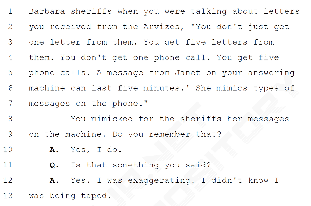 MJJRepository's tweet photo. Palanker to Media: Janet was a good mom, childlike.

Palanker in 04 when she didn't know she was recorded:

"Janet's unbalanced. I think she's totally bipolar...the behavior from the children from the family was so over the top. I felt Gavin+Star were coached to ask for [gifts]." https://t.co/llkRyL6b0x