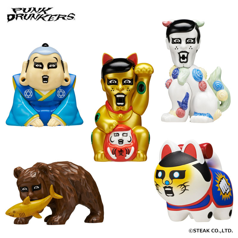 arktz_DBA's tweet photo. パンクさんのキャラクター「あいつ」が日本の縁起物になって登場！！ ブラインドBOX仕様なので、何色が出るかはお楽しみ。

パンクドランカーズ
［PDSxキタンクラブ］あいつ縁起物（※12個入り） 

https://t.co/dWAtSmo5Ep

税込6,600円 https://t.co/O8234VdAEK