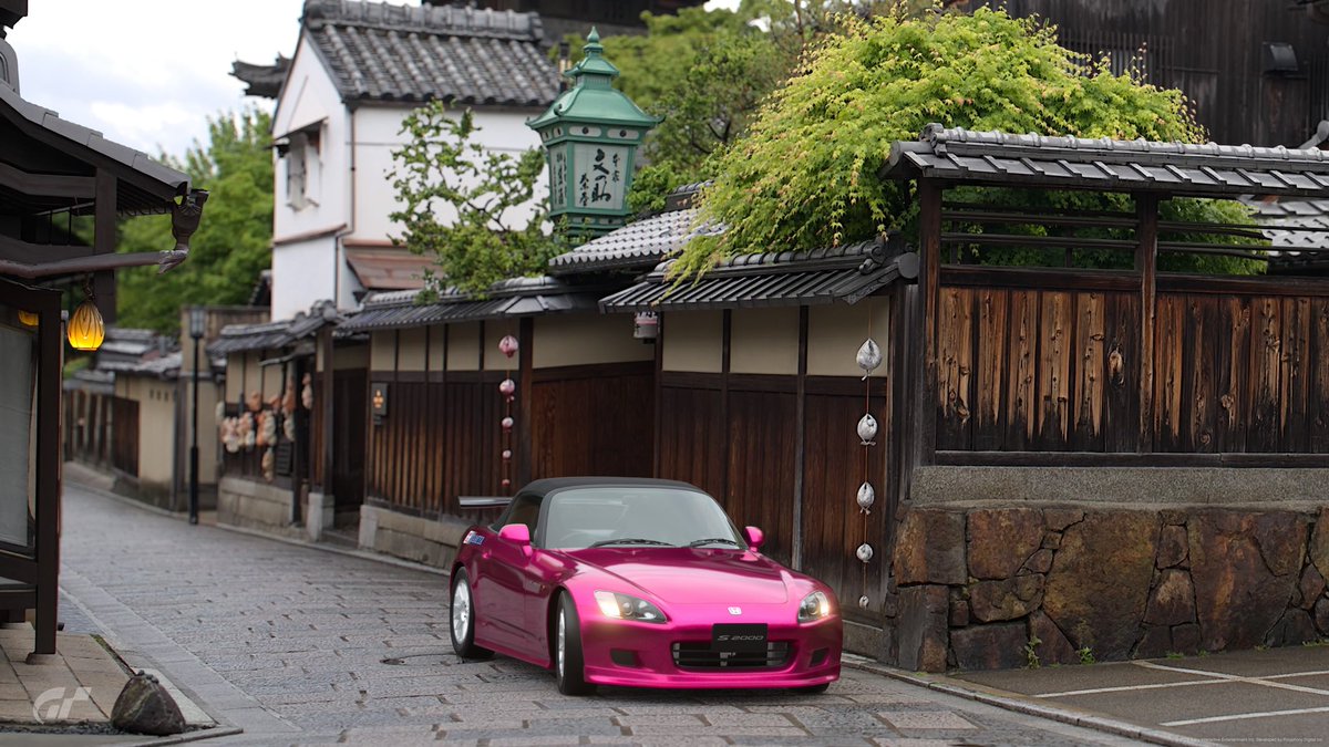 MitsubaF's tweet photo. あーしのS2000すごい色(笑) https://t.co/haOUyaNkck