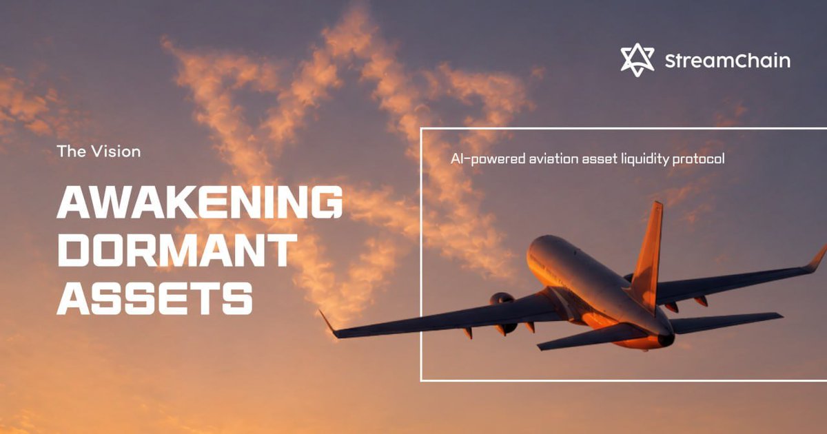 STRM_Chain's tweet photo. [The Vision] Awakening Dormant Assets

Introducing StreamMiles,✈️ an AI-powered aviation asset liquidity protocol.

Every year, millions of airline miles expire unused. Streamchain is stepping up to change this. 🗑
StreamMiles is a specialised real-world asset (RWA) protocol that is designed to tokenise airline loyalty points and unlock the value of unused miles. 🪙

Join us as we bridge the gap between global aviation and Web3. The future of travel finance starts here!

#RWA #Streamchain #StreamMiles #Web3Finance