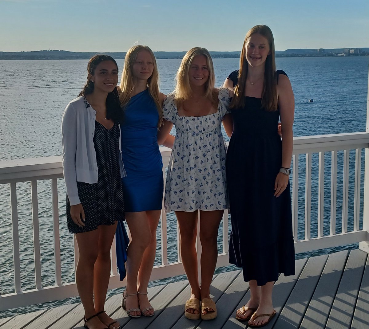 ctstarters's tweet photo. Congrats to the following four CT Starters players who were all honored at tonight's 22nd Annual Connecticut AAU Awards Banquet!

(L-R): Alexis Powell and Shea Gray-Dedication Awards, Grace Mik-AAU Scholarship and Abby Spencer-Leadership Award. #ctgb @JPPierson @GametimeCT https://t.co/rV9wOix7E3