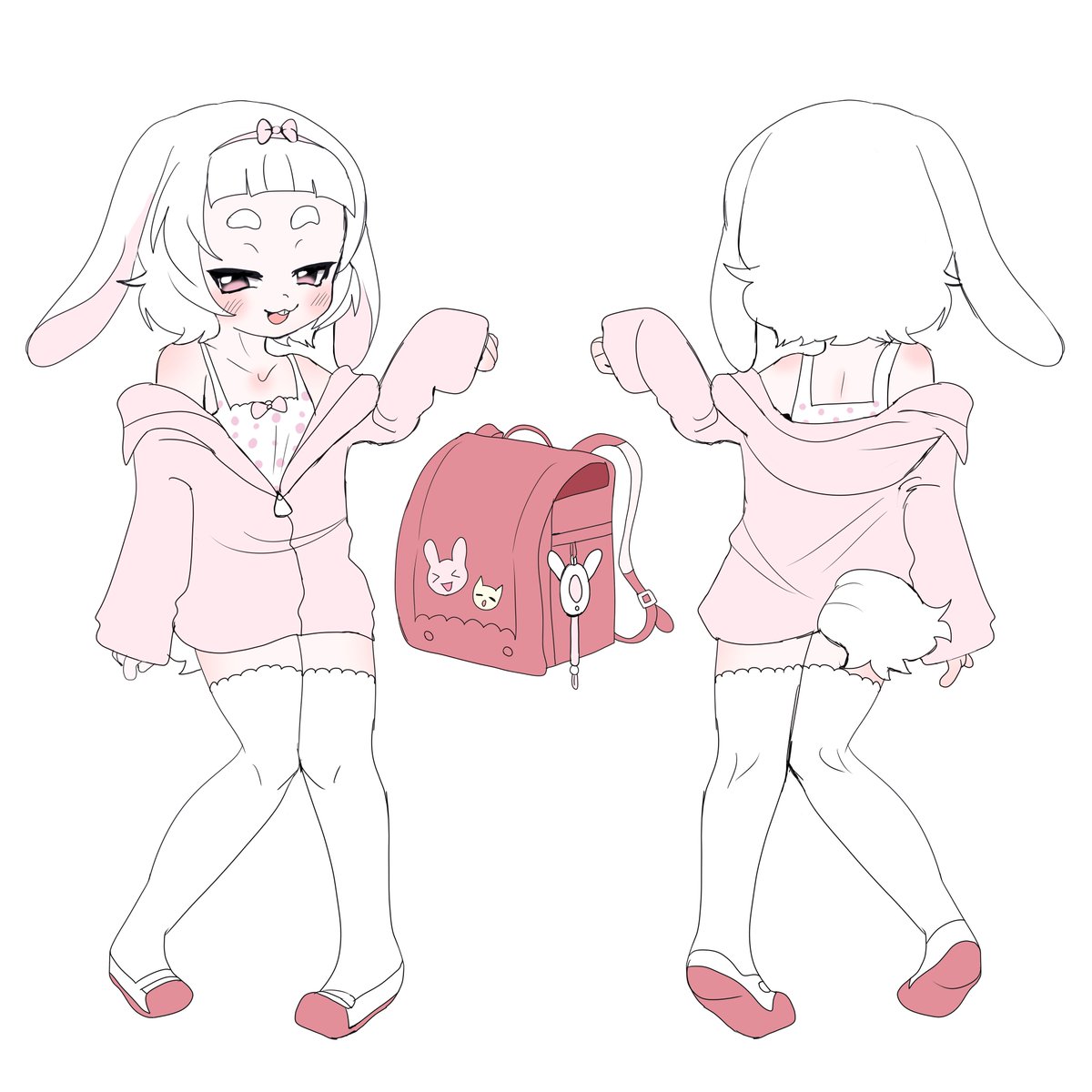 sockvtuber's tweet photo. selling this cute bunny design that comes with a ready to rig model!

asking for:
2⃣0⃣0⃣💲
designed by @ojousans 
comes with vtuber use! https://t.co/P2RnvYGt8f