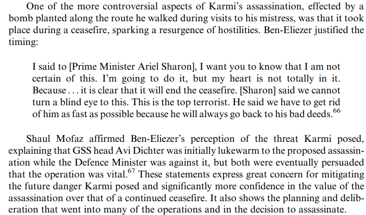 matthewkoonce_'s tweet photo. The assasination of Karmi ended the short-lived hudna between Israeli forces and Palestinian armed groups that began in December 2001. Sharon's calculation is left to history to interpret. https://t.co/m5DTlrpLnw