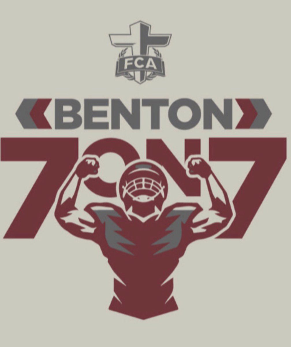 coachofpdc's tweet photo. Make your way down to Benton tomorrow and watch some great teams compete in the 13th  Annual Benton 7on7 Tournament, we kick it off at 9 am with pool play, bracket play will start at 2 pm.  Admission is Free, sponsored by FCA! #AirItOut
@BentonTDClub https://t.co/T5bQ7VvT4h