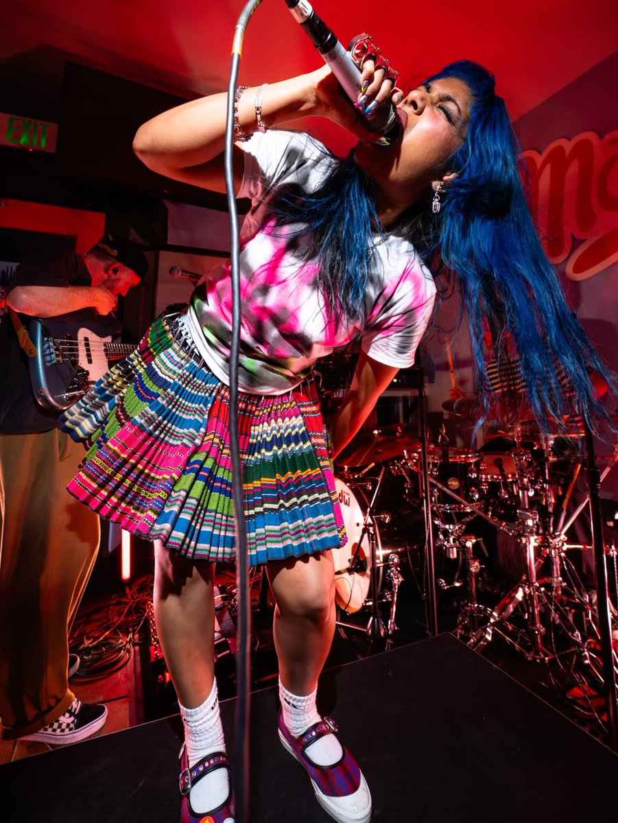 punkblackdotcom's tweet photo. Check for Ecca Vandal, born in South Africa, by way of Melbourne. Her sound fuses a 90s alternative vibe with an electronic punk fusion. Look up ‘Vertical Worlds’ and ‘Molly’. https://t.co/l2NKFoALqO