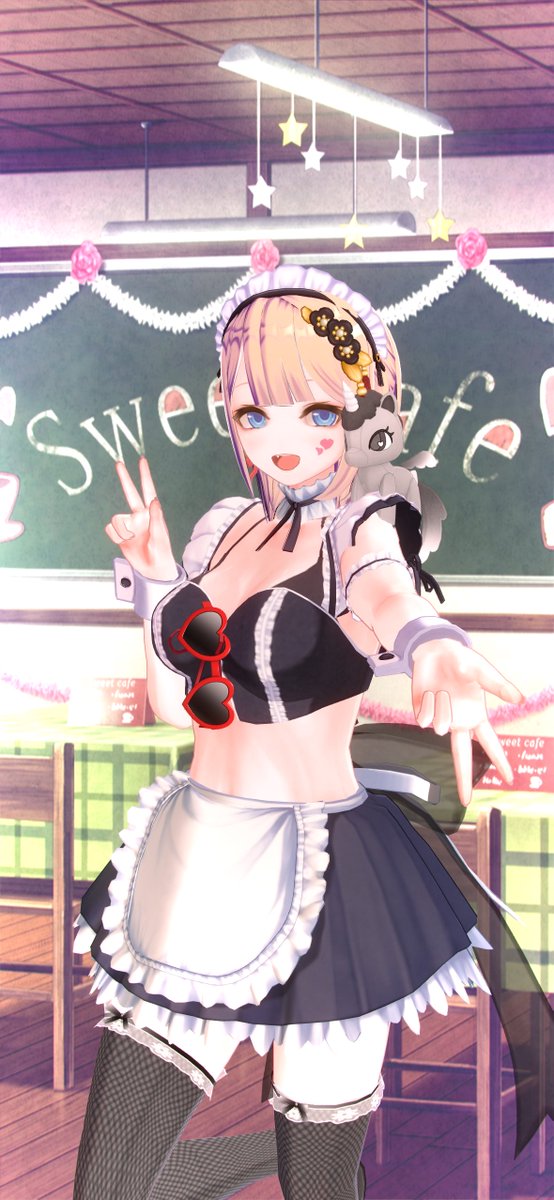 uzuharu_8686's tweet photo. #きゃすらじ匠のギャルメイドコーデ
#カスタムキャスト https://t.co/Kx0qtqBq1I