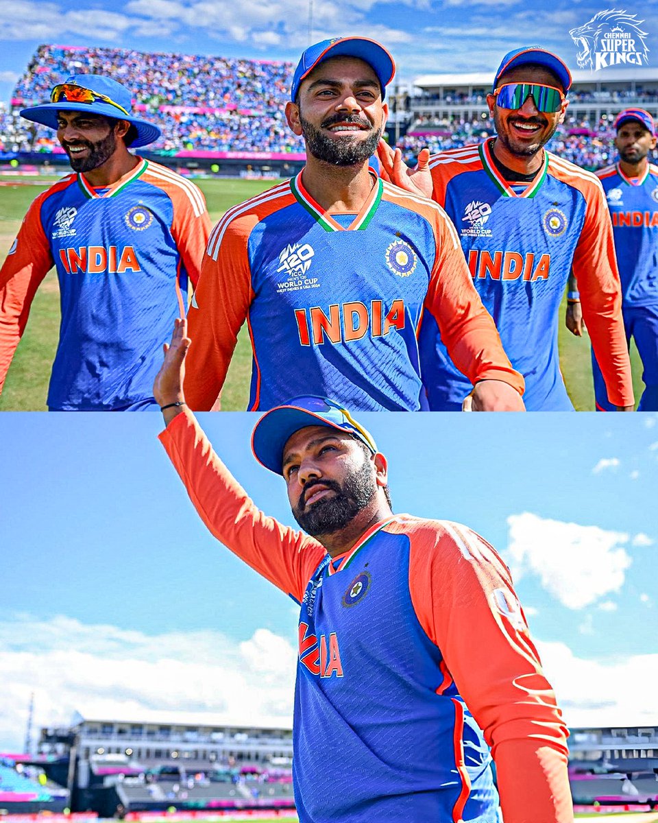 ChennaiIPL's tweet photo. When the odds were against us,
you know what happened. 😉🇮🇳

#WhistlePodu #OnThisDay
📸 : ICC https://t.co/wCqjPiQtLW