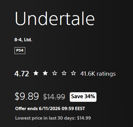 snail_inactive's tweet photo. oh it's on sale on consoles as well? ok yeah sure yeah, could mean nothing, ok https://t.co/XNl4mlFTEm