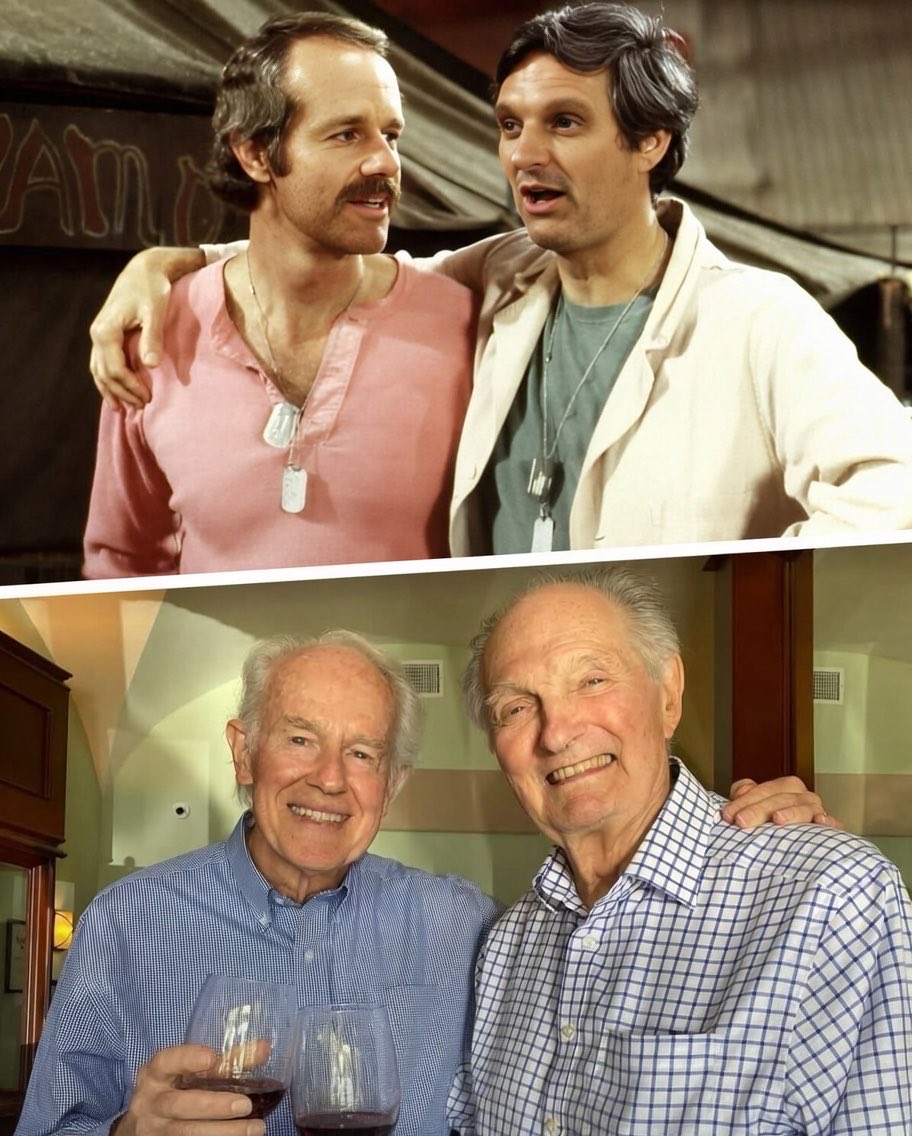 freakoutsideofx's tweet photo. From MAS*H to Now A 50-Year Bond 💫 Mike Farrell &amp; Alan Alda Then vs. Now https://t.co/o77Lh3MhY1