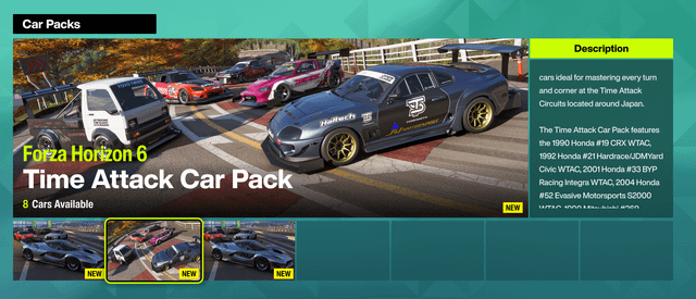 XercistGaming's tweet photo. Which DLC do you think is actually worth It on Forza Horizon 6? https://t.co/tqFfiQmQWQ