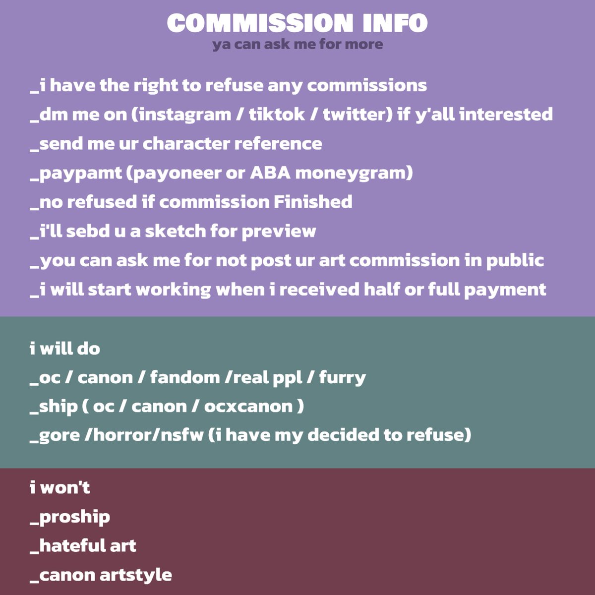 balliwolfy's tweet photo. Hello the commission still opening but here some discounts cause I’m lowkey need budget in urgent 😭🤚 #commission #commissionopen #commissioninfo #commissionsearned #art #digitalart #ibispaintx #fyp https://t.co/bOJIKQrrQZ